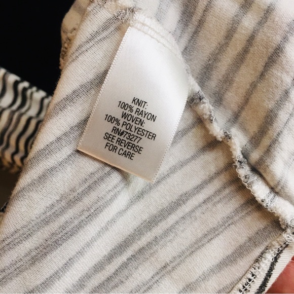 APT. 9 Medium long sleeve women's top black white - Picture 5 of 9